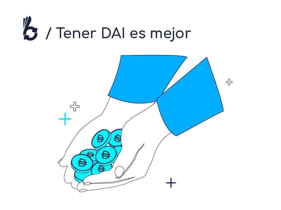 Tener DAI no es lo mismo que tener dólares, es mejor