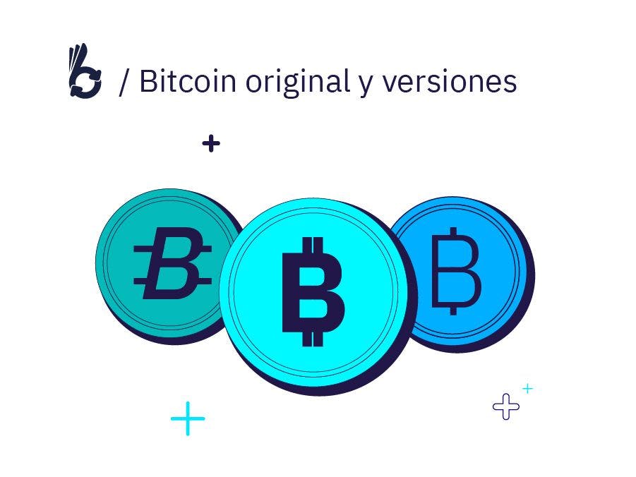 Las diferencias entre el Bitcoin original y sus demás versiones