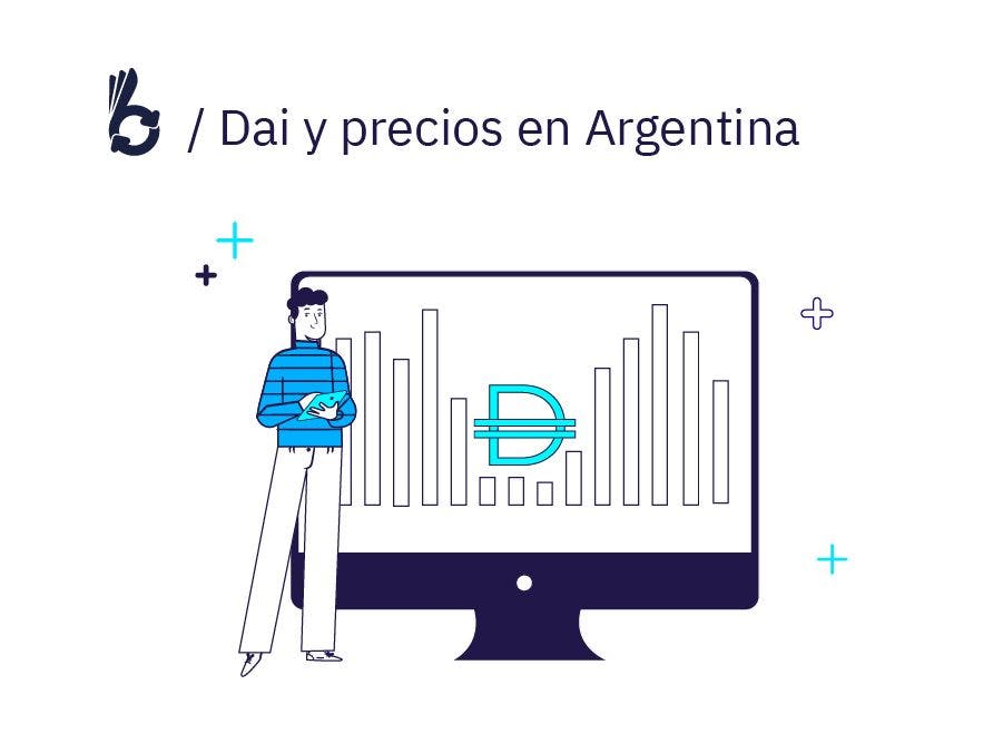 ¿Por qué el precio de Dai es un poco más alto que el dólar en Argentina?